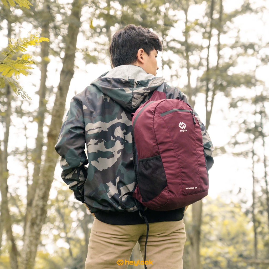 Tas Backpack Model Lipat Terbaru Tas Ransel Lipat Simple Kekinian Tas Sekolah Kuliah Polos Casual Multifungsi Tas Outdoor Pria Wanita Modis