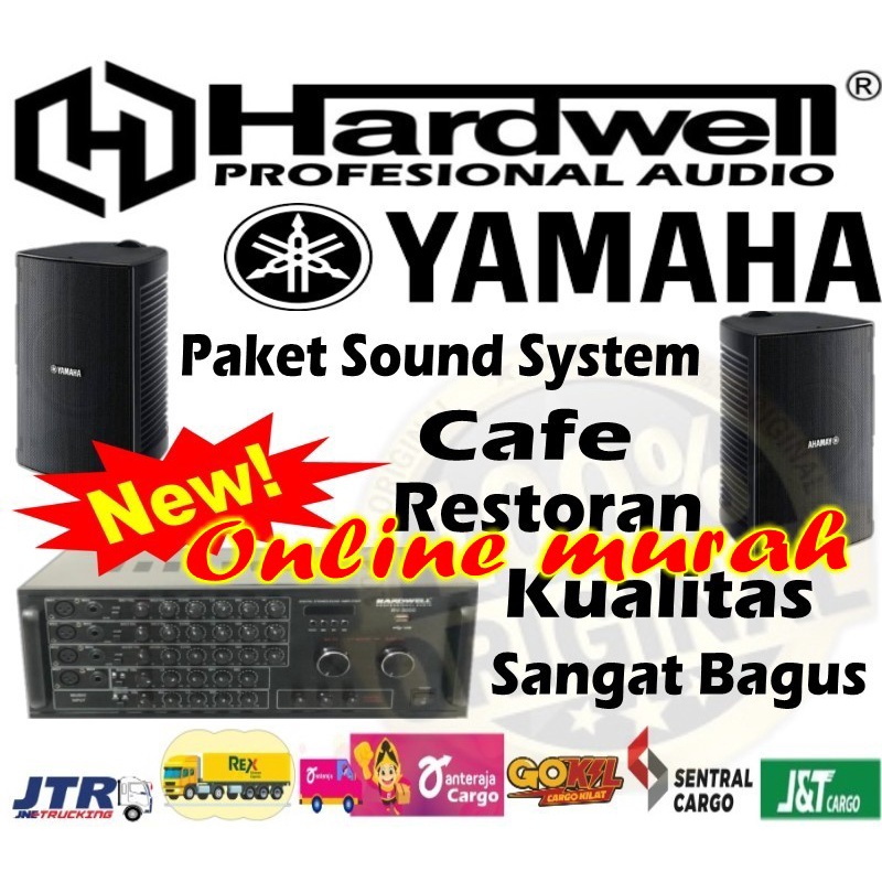 paket sound system cafe restoran yamaha vs6 2bh hardwell rv3000