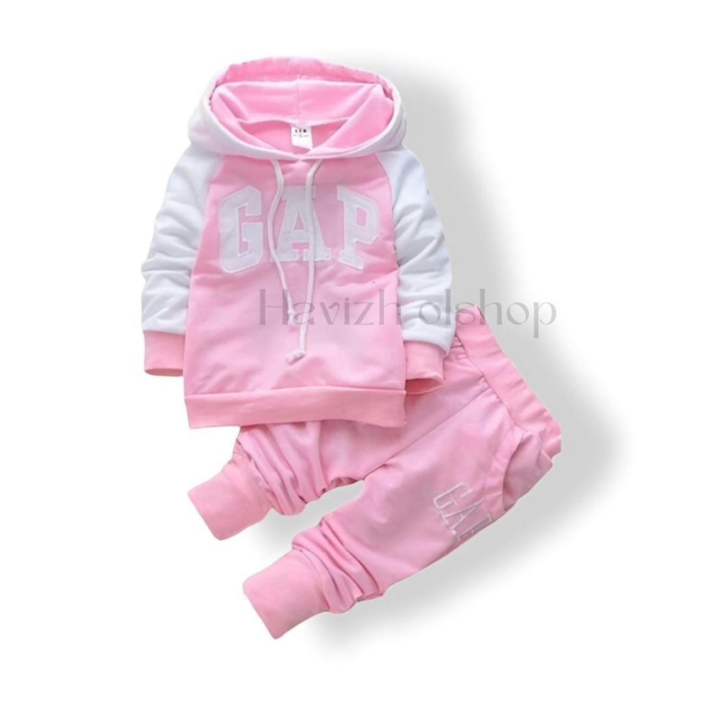 stelan hoodie anak GAP 1-6thn / pakaian anak