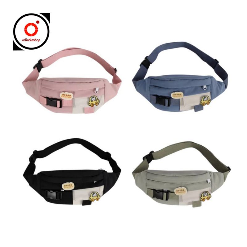 N119 - Tas Selempang Slingbag Waistbag Wanita Domdom - 1383