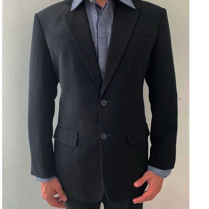 MRN.18Oc22м • JAS HITAM PRIA JAS FORMAL PRIA JAS WISUDA JAS RESMI JAS BLAZER PRIA GOOD QUALITY JAS C