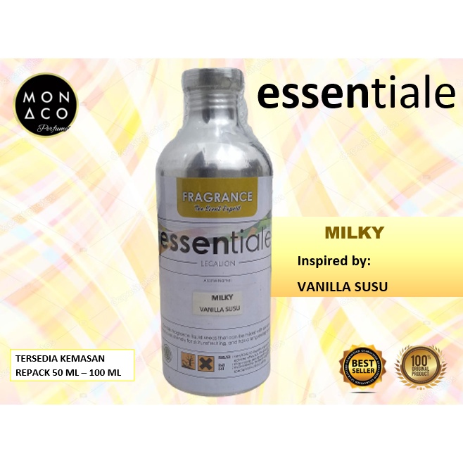 BIBIT PARFUM VANILLA SUSU BY ESSENTIALE - ASLI 100%