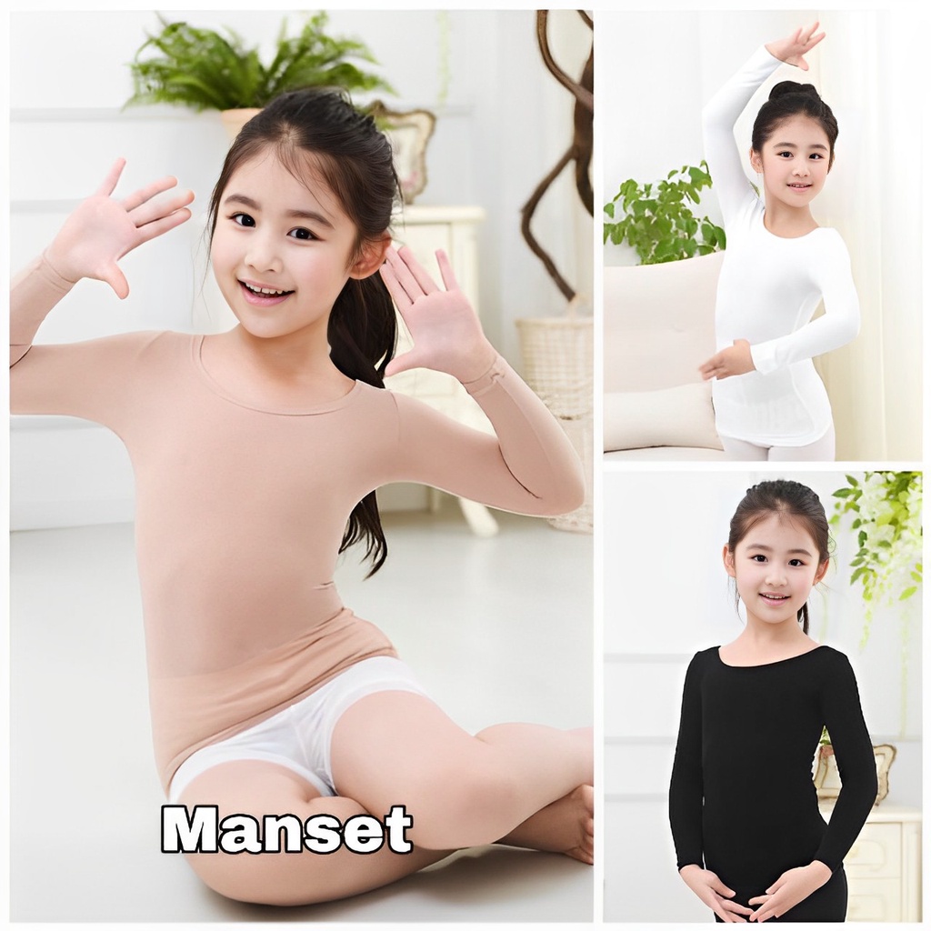 MANSET ANAK BAJU MANSET ANAK LENGAN PANJANG MANSET ANAK 4-6 TH BISA COD//PGM