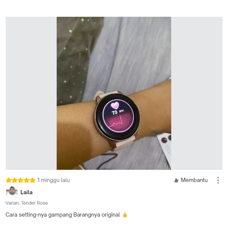 Kieslect L11 Smartwatch The First Lady Watch Smart Jam Tangan Wanita