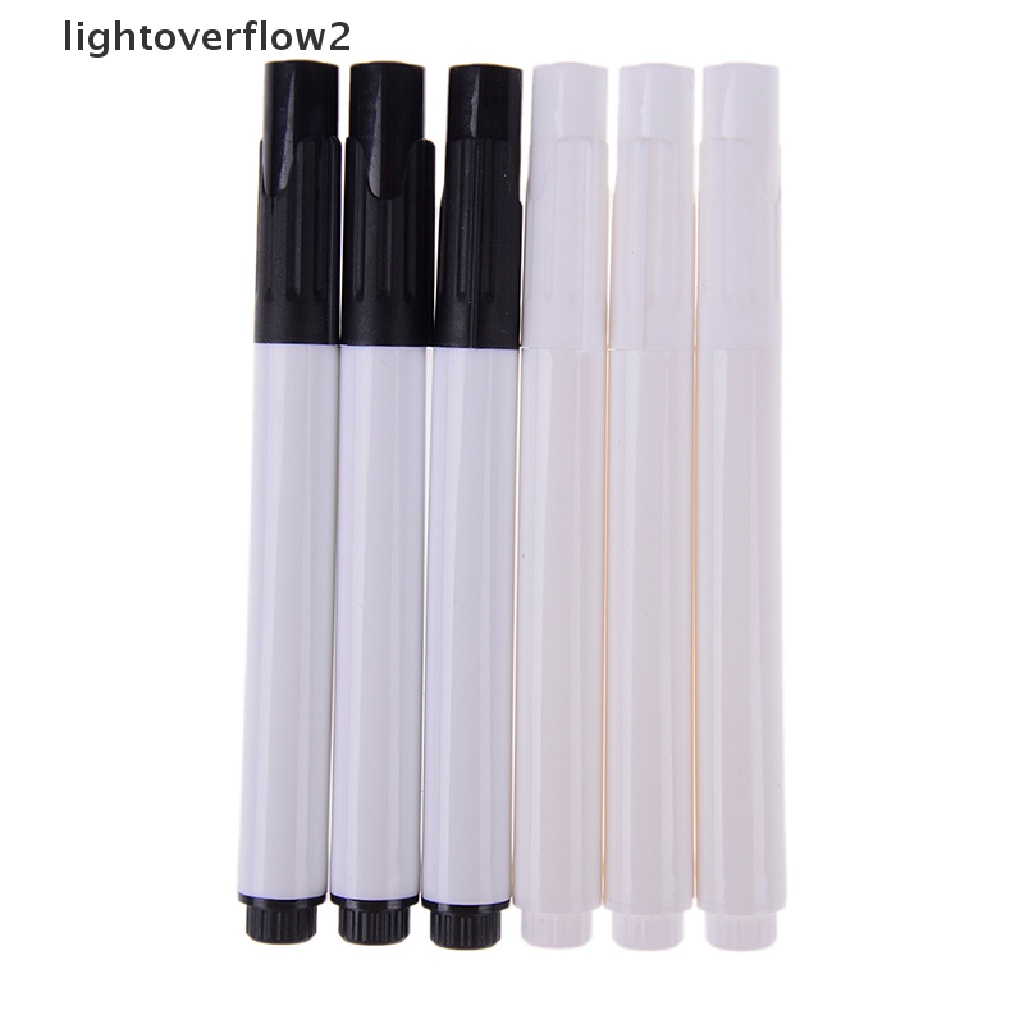 (lightoverflow2) 1pc Spidol Kapur Cair Warna Putih Untuk Papan Tulis / Kaca / Jendela (ID)