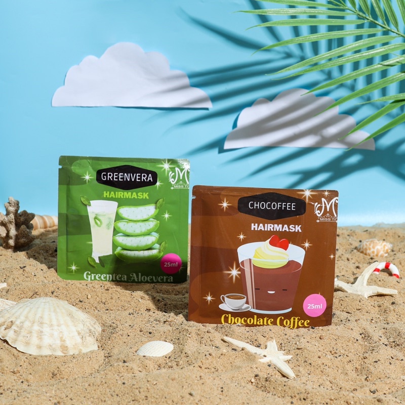 Hairmask miss ti 25gr creambath sachet travel praktis BPOM 50%