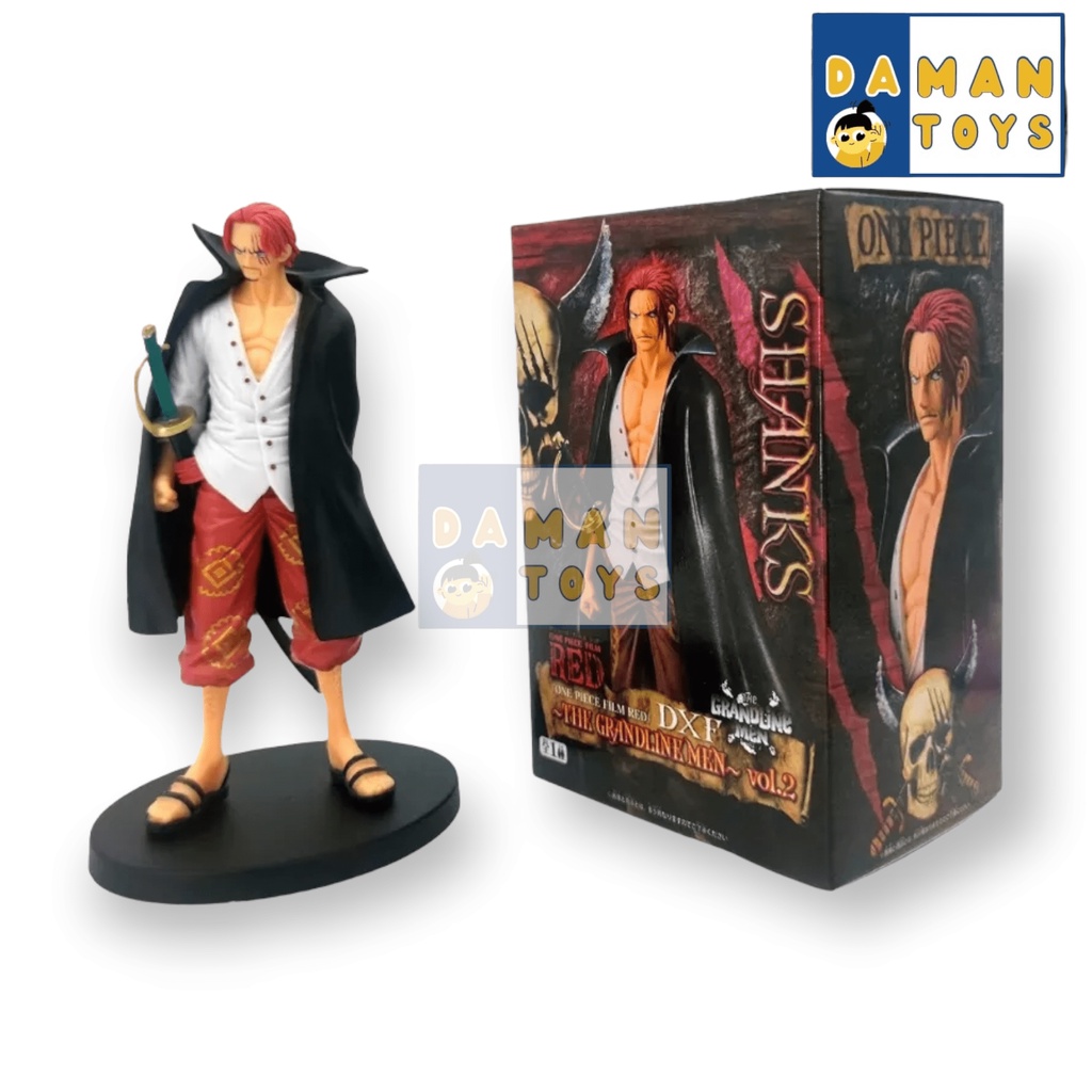 Action Figure Anime One Piece Monkey D Luffy sun Nika Shanks Grandline Anime Pajangan Koleks