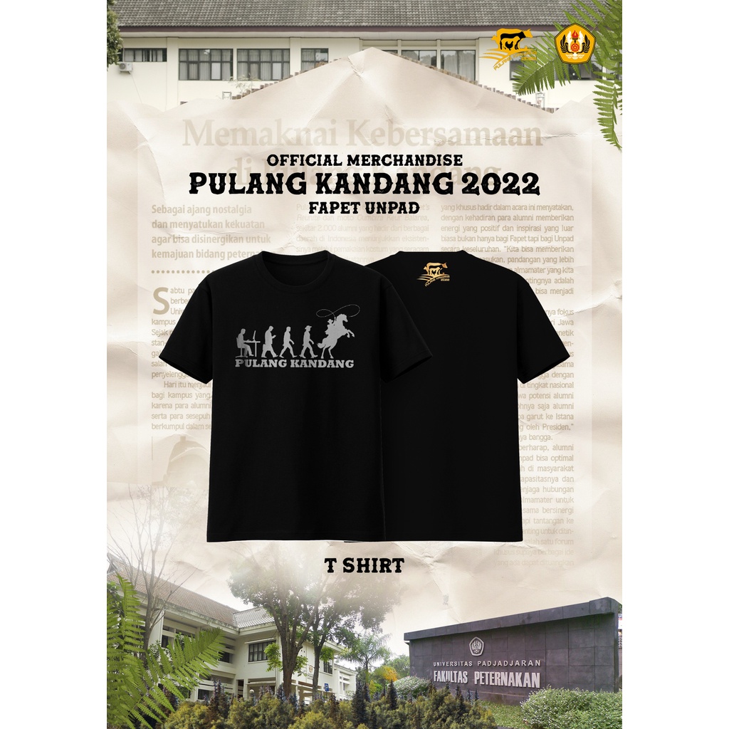 KAOS OFFICIAL PULANG KANDANG 2022 FAPET UNPAD