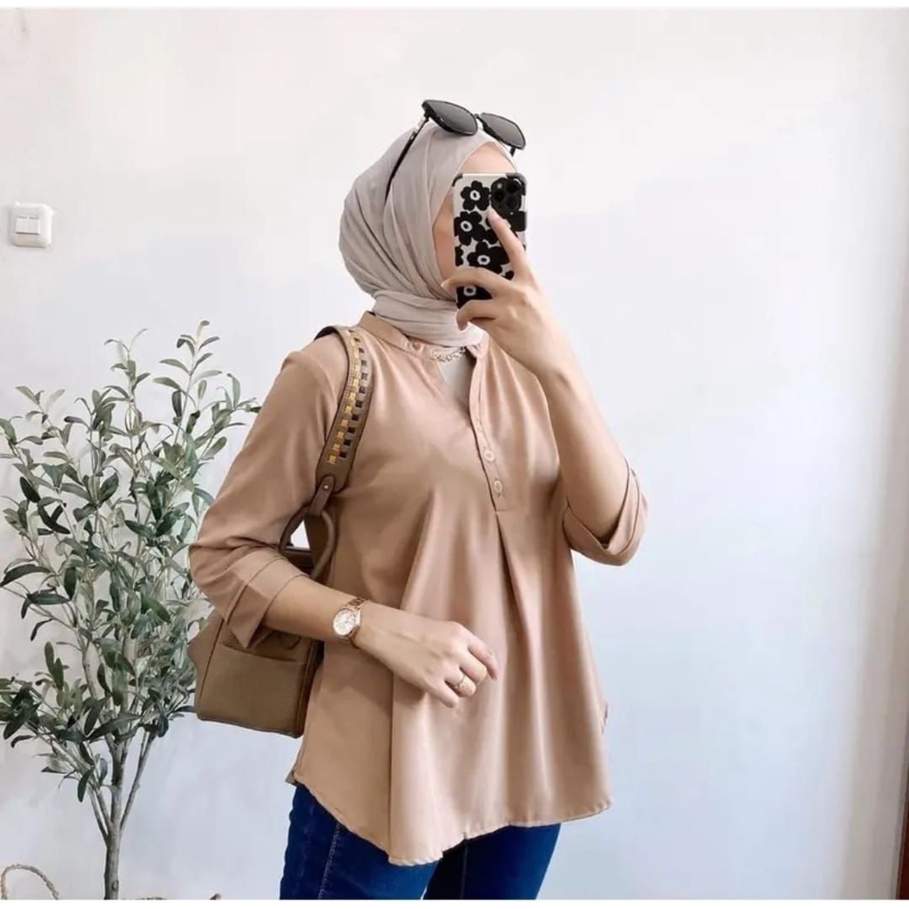 (DBY) BLOUSE DEPIKA KEMEJA RAYON PREMIUM ATASAN WANITA