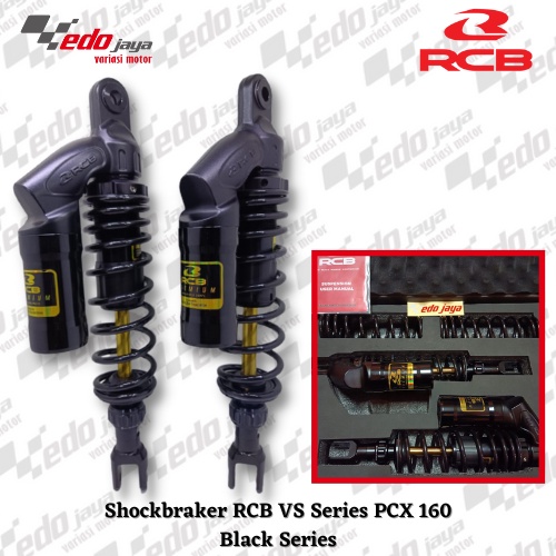 Shockbreaker RCB VS Series Black Series Premium PCX 150 / PCX 160 New Shock Rcb Tabung PCX 150 / PCX