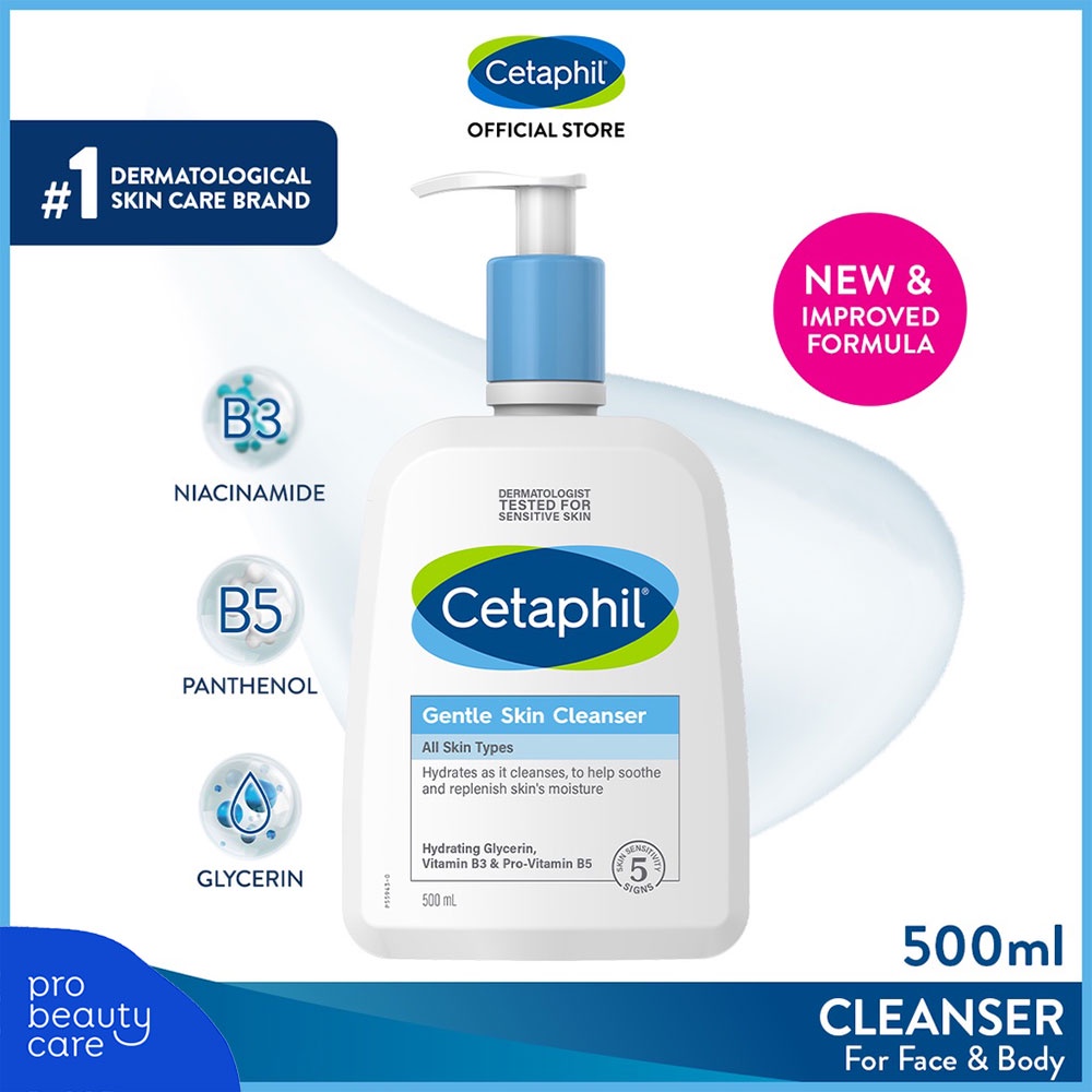 Cetaphil 500ml - Gentle Skin Cleanser 500 ml