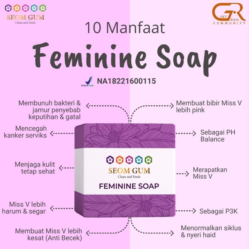 Feminine soap