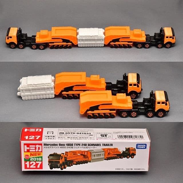 Tomica Long No 127 Mercedes-Benz 4850 Type 240