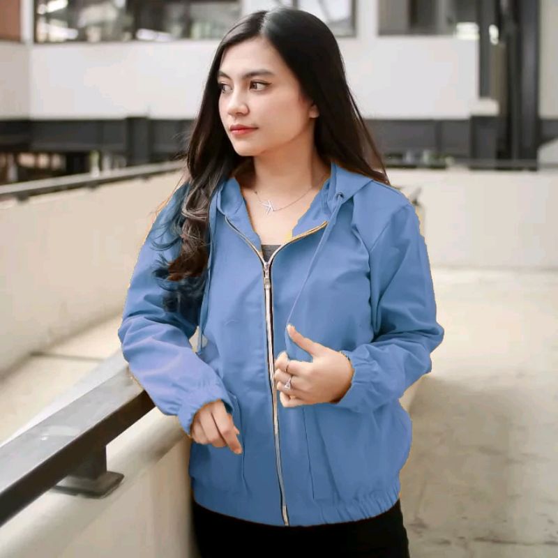 JAKET LUMI SWITER HOODIE WANITA