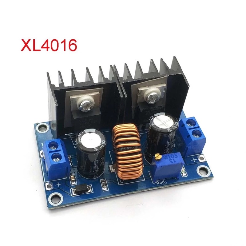 Step Down XL4016 PWM Adjustable 4-36 V untuk 1.25-36 V 8A 200 W DC-DC