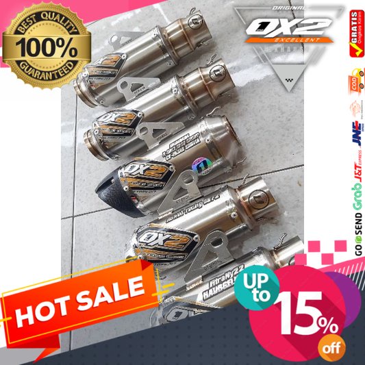 Silencer Only OX2 cocok untuk semua motor
