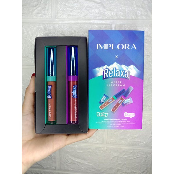 IMPLORA MATTE RELAXA BARLEY x GRAPE 2 in 1