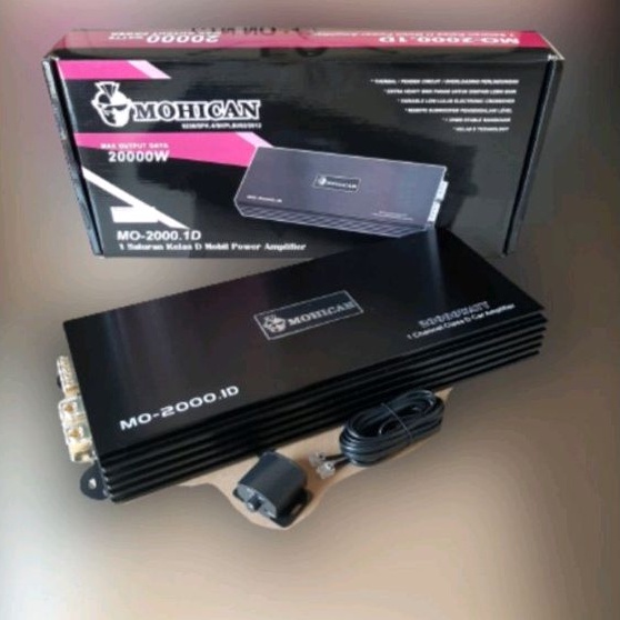 AMPLIFIER MONOBLOCK MOHICAN 2000.1D MONOBLOK MOHICAN 2000.1D MONOBLOCK MOHICAN MO-2000.1D