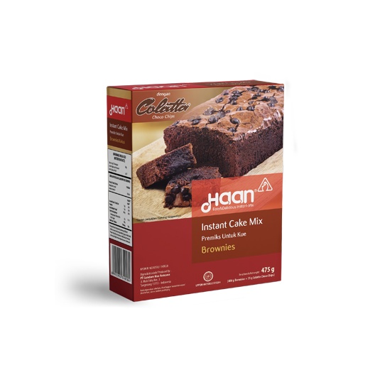 HAAN Cake Mix Brownies Kukus