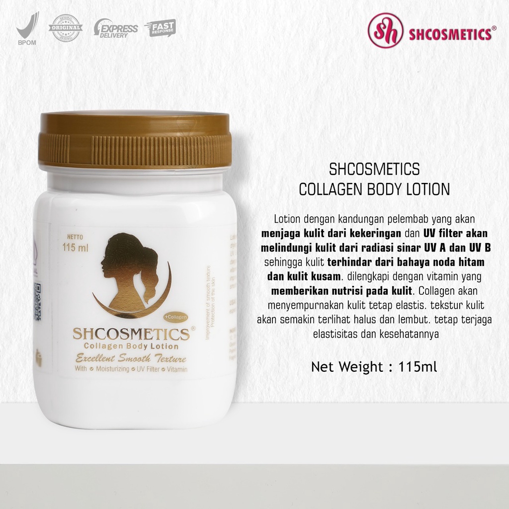 (BOSS) BIBIT COLLAGEN SH COMSETICS (collagen body lotion) BPOM