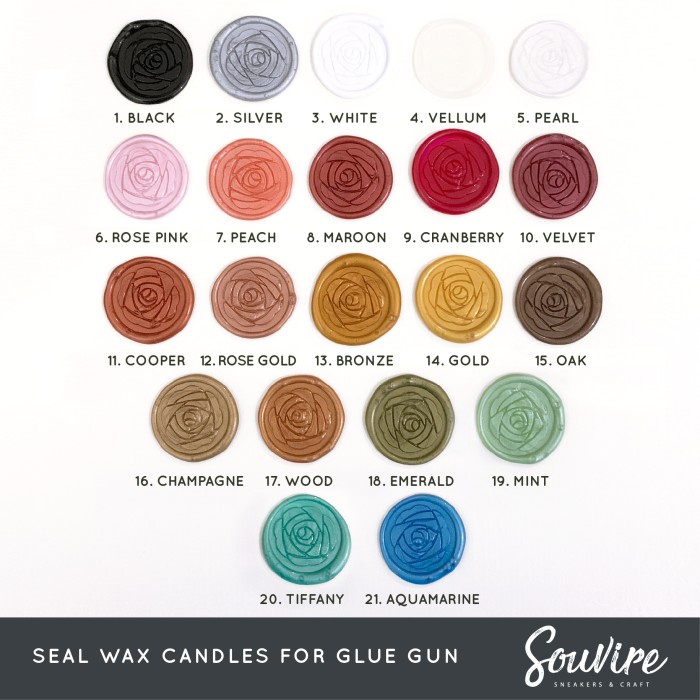 

Jualan Seal Wax Candle - Lilin Stempel Berkualitas