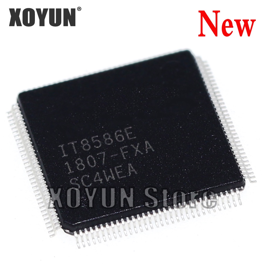 (10Biji)100% New IT8586E FXA FXS QFP-128 新Pjg