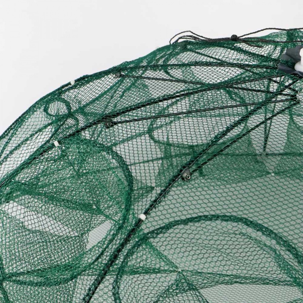 Jaring Pancing Ikan Hexagonal 20 Hole Fishing Net Trap Cage