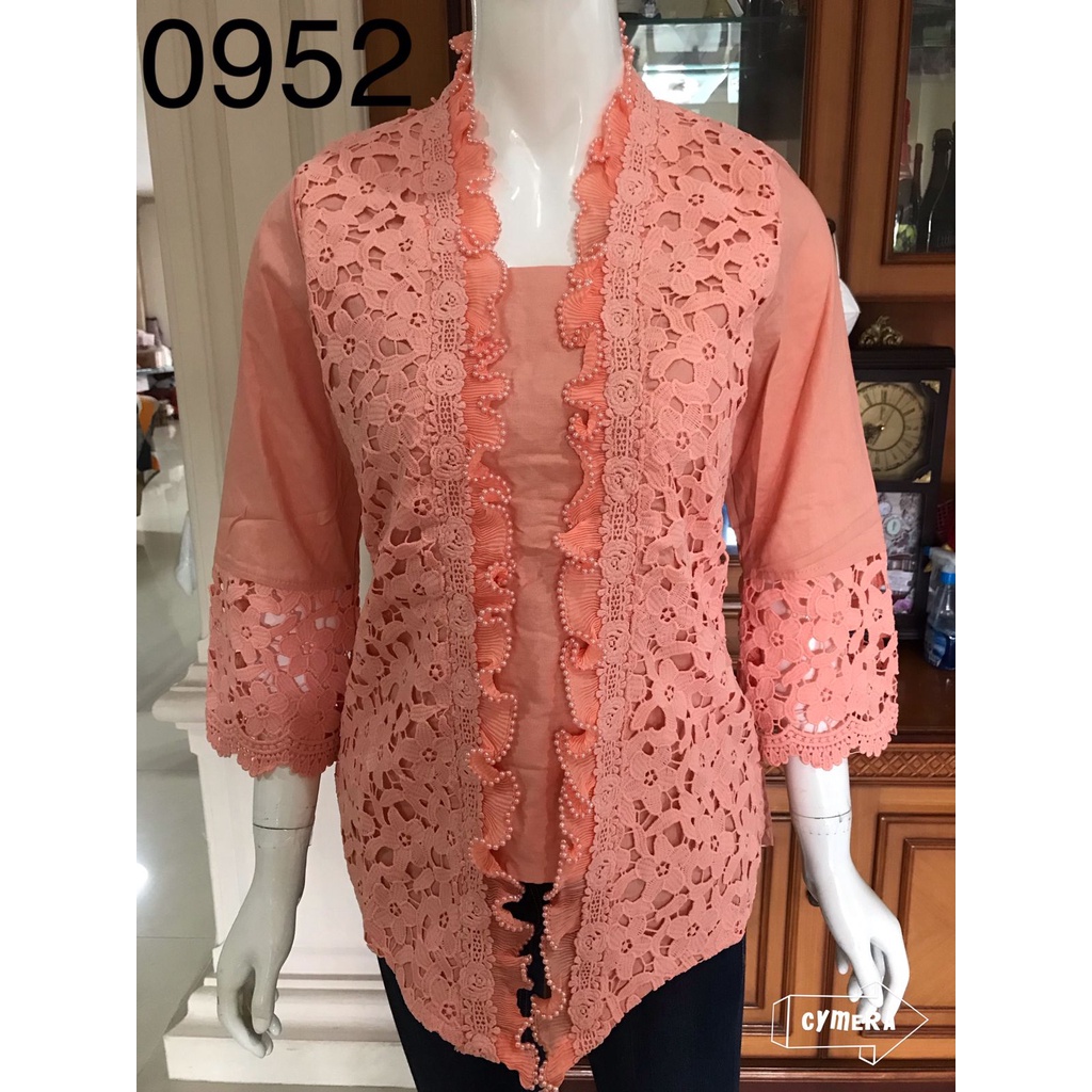 Kebaya kutubaru warna alexuez brukat/kutubaru brukat import 0952