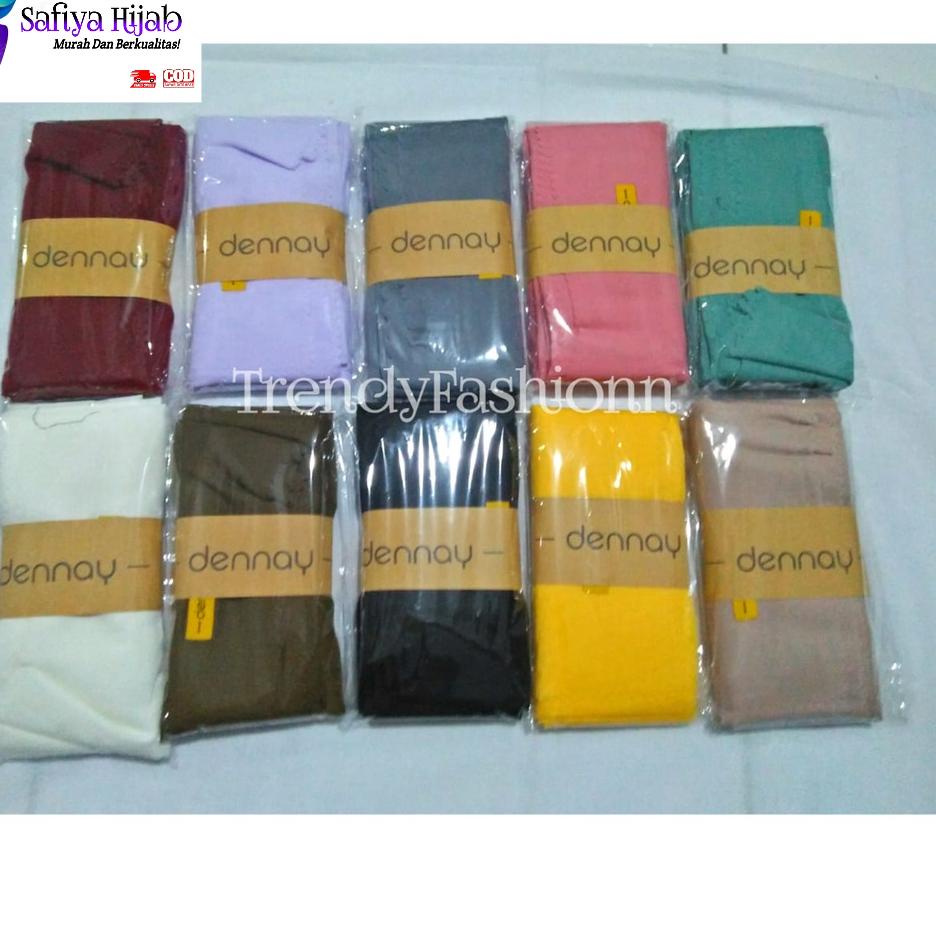 Paling Dicari KERUDUNG DENNAY POLOS ORI Voal Ultrafine Jilbab Hijab Segi Empat Segiempat Denay Terba