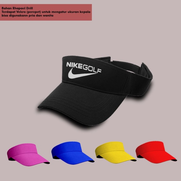 TOPI NIKE GOLF OLAHRAGA TENNIS TENIS SEPEDA LARI JOGING GYM FITNESS BAHAN BERKUALITAS