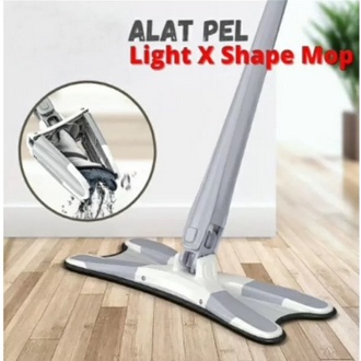 Alat Pel lantai X Shape Tanpa Peras Tangan