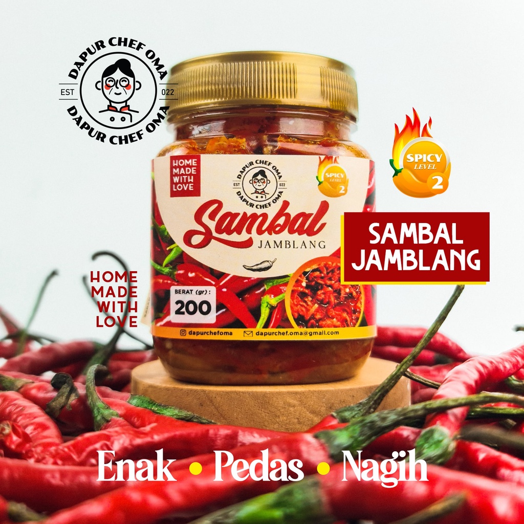 Jual Sambal Jamblang Khas Cirebon Pedas Manis Gurih Level 2 Sambel