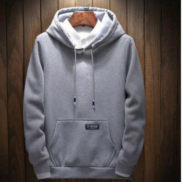 Modis Sweater Pria Distro Deas Off White Berkerudung Dingin Remaja Memakai Hoodie  Polos Keren Murah