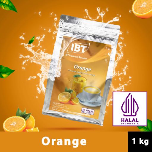

Bahan Minuman Bubuk Jeruk. Orange Bubble Tea Drink Powder Bagus