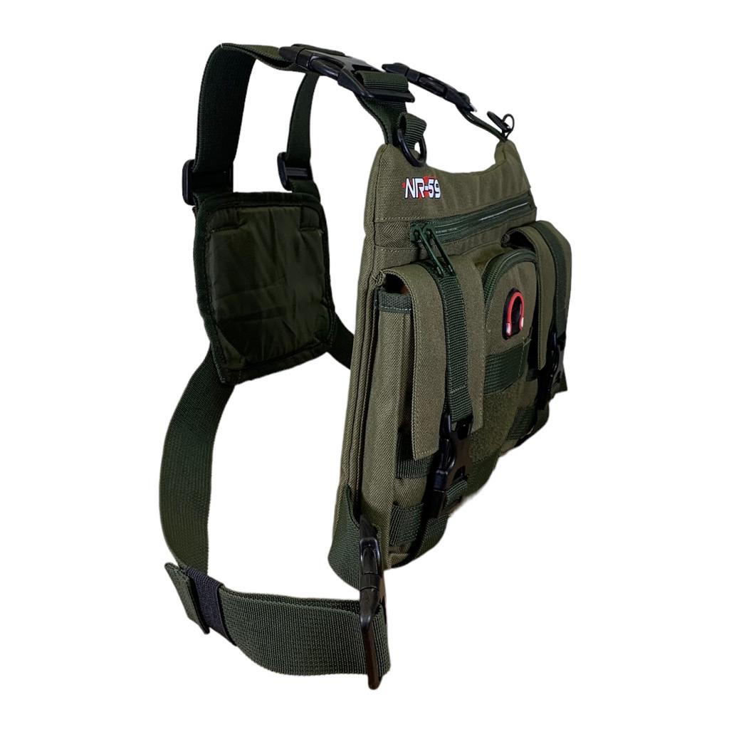 TAS DADA PRIA TACTICAL NR-59 THREE POCKET GREEN ARMY