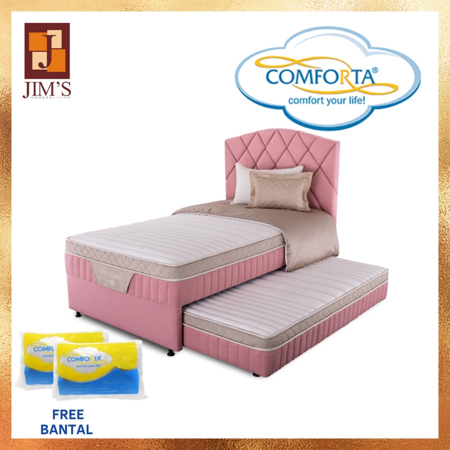 Comforta Spring Bed Multibed / Kasur Sorong Perfect Teenager Full Set