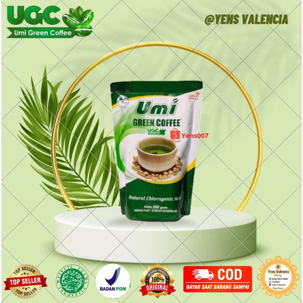 Umi Green Coffee/ Kopi Pelangsing/ Kopi Kesehatan/ kopi pembakar lemak/ kopi/ kopi program hamil/umi