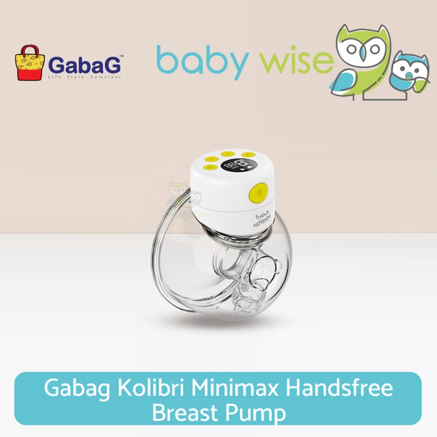 Gabag Kolibri Minimax Handsfree Breast Pump - Pompa Asi Elektrik