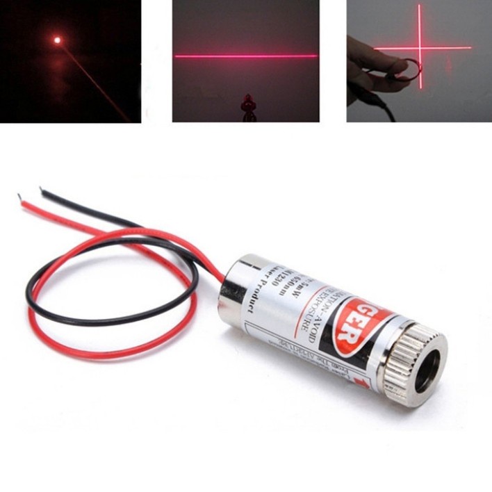 Laser 650nm 5mW Red Line cross dot dioda Generator Diode high quality
