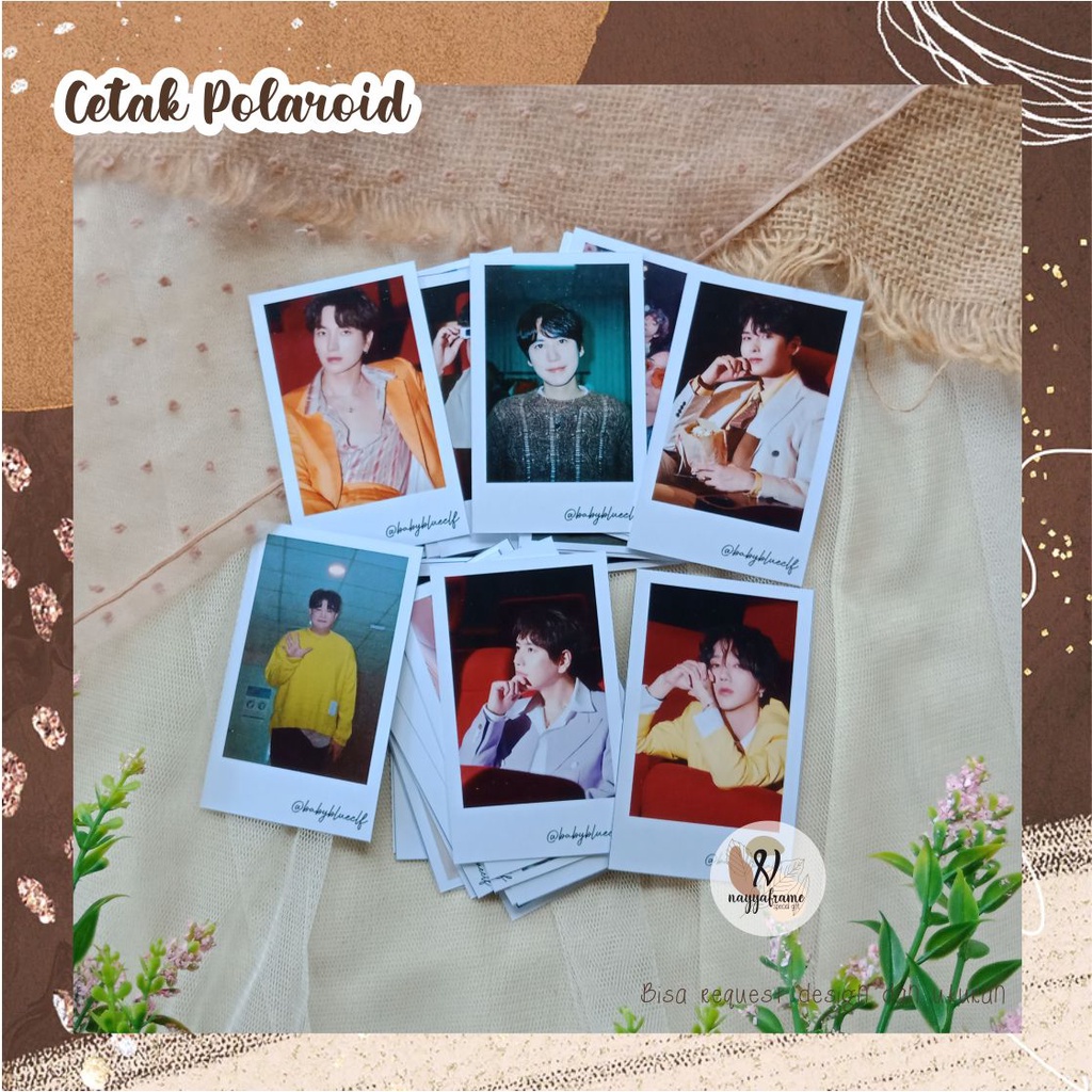 Cetak Foto Polaroid / foto polaroid /polaroid custom / Cetak polaroid