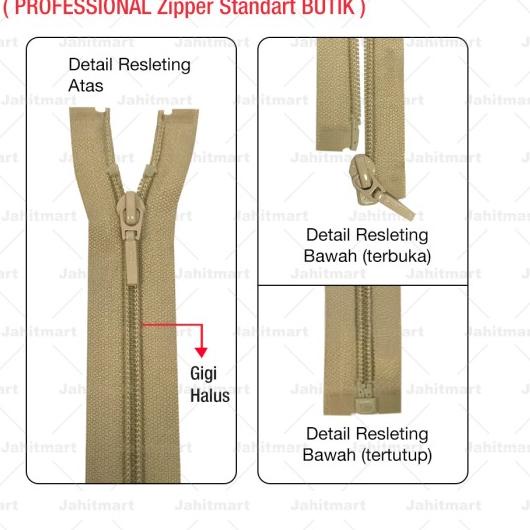 RESLETING JAKET GIGI HALUS "YEE" / JAKET NYLON 26 INCI (65CM) "LUSIN"