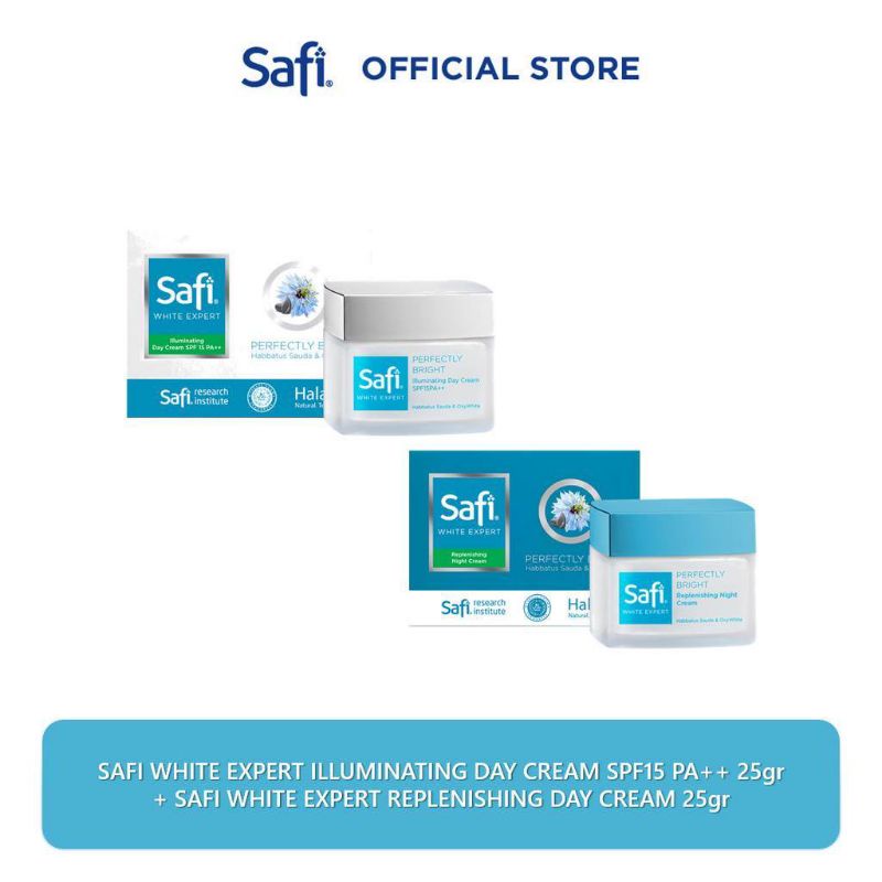 SAFI white expert iluminating spf 15 day and night cream