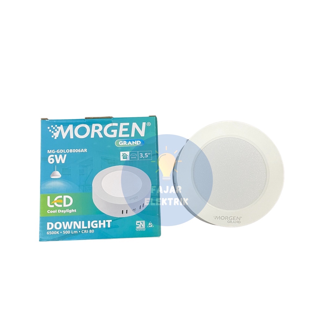 DOWNLIGHT LED PANEL OB OUTBOW BULAT 6W MORGEN