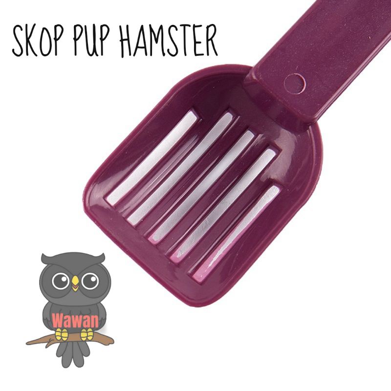 SEROKAN PUP KOTORAN HAMSTER, SEKOP SKOP PUP HAMSTER