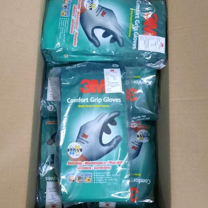 

Berkualitas 3M Comfort Grip Glove Cut Resistent Sarung Tangan Anti Benda Tajam Sale!!!