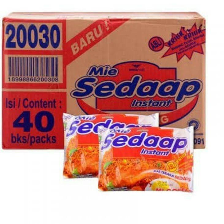 

TERLARIS MIE SEDAP GORENG 1DUS ISI 40 gas !!