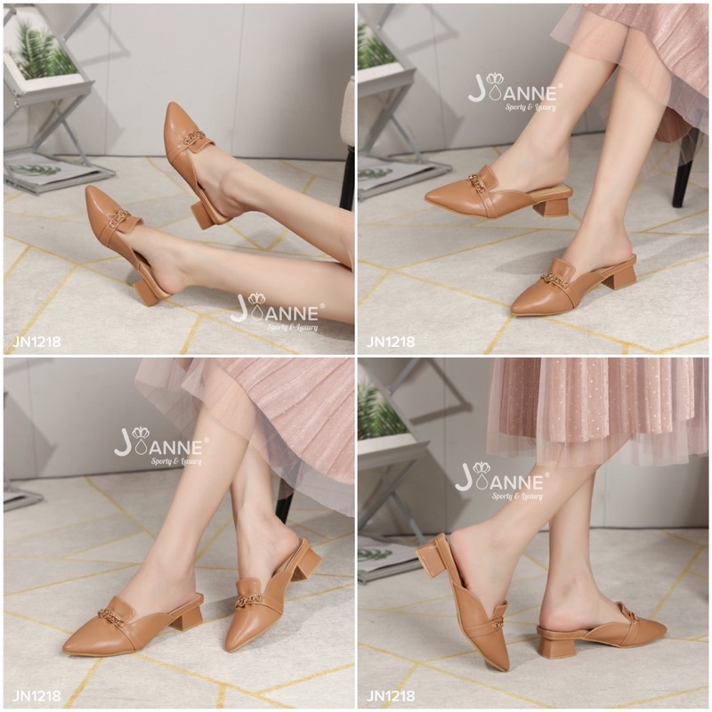 [ORIGINAL] JOANNE Pump Heels Shoes Hak Tahu Wanita #JN1218