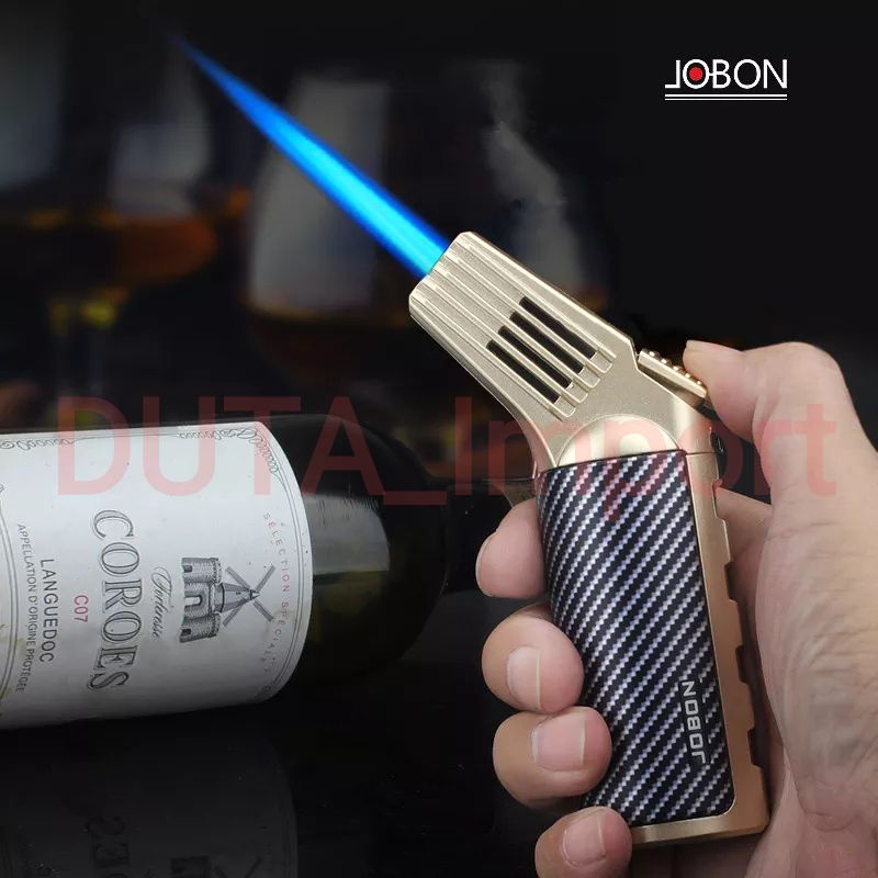 Korek Api Gas JOBON Single Jet Strong Flame Big Lighter Lock Mode ZB-191