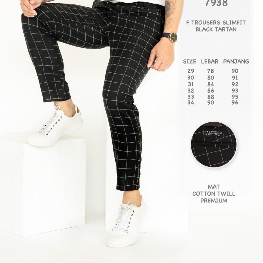 14 LAGI HITS CELANA PANJANG PRIA CHINOS TARTAN DEWASA KOREAN STYLE FASHION TERBARU HITS WARNA ABU GREY NAVY BIRU DONGKER BLACK HITAM KASUAL HARIAN SANTAI NONGKRONG BERKUALITAS BAHAN SEMI WOLL celana tartan URRA