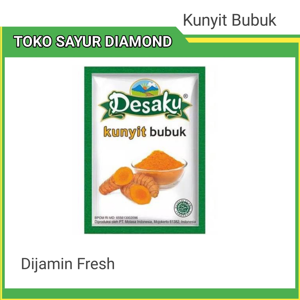 

Kunyit Bubuk 1 Bungkus 10 Gr